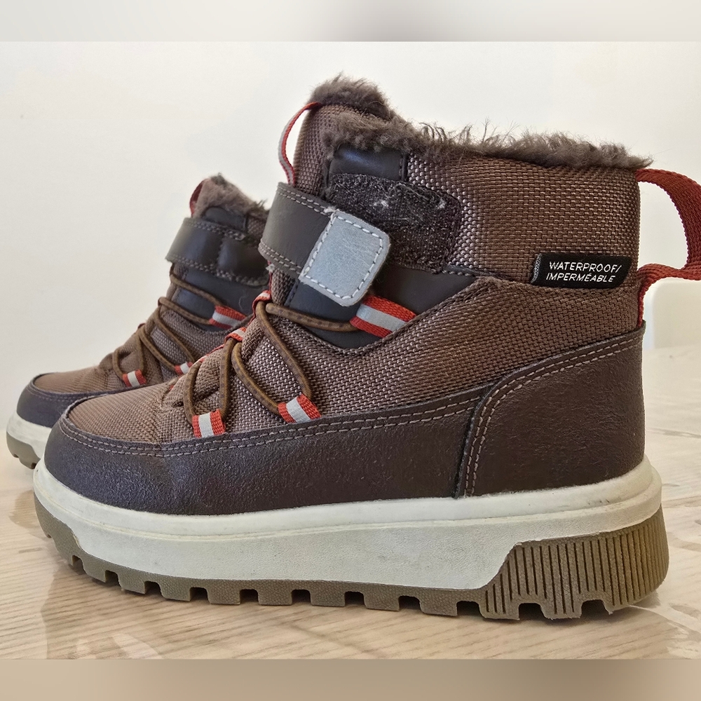 H&M Brown Kids Waterproof Boots - Picture 2 of 4